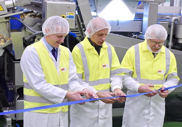 Otwarcie linii prod. w zak�adzie Frito Lay w Grodzisku Maz.